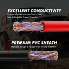 X-bull Jumper Cables  1 Gauge 30ft  1000a Heavy Duty With Quick Connect Plug