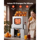 Uimoso Electric Commercial Orange Juicer Machine 120w Citrus Juice Extractor