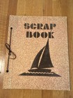 Vintage 1940s Scrapbook Album W  Articles Clippings Poetry Pictures War Utah
