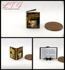 Ladies Diary 1 12 Scale Miniature Dollhouse Readable Hard Cover Book Journal
