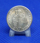 1944-d Mercury Dime - Au - About Uncirculated - 90  Silver