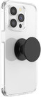              Phone Grip With Expanding Kickstand  Adhesive Grip - Black