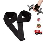 Weightlifting Straps Deadlift Set Cotton Padded Training Extra Grip Bar Support