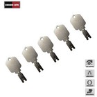 For Gradall Gehl Hyster Komatsu Yale Jlg Daewoo Hitachi 5 Forklift Ignition Keys