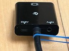   218  Rankie Vga Female To Hdmi Male Connector  With Audio And Dc5v Jacks