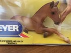 1990 s Breyer Traditional Model Horse Set Amber And Ashley Twin Foals No  3197