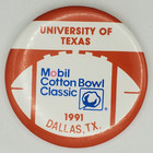 Vintage 1991 Mobile Cotton Bowl Classic University Of Texas College Football
