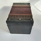 Rustic Western Wooden Thinker Box Treasure Chest Trunk Storage Box