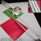 1938 King H  N  White Liberty Trombone Silver Plate