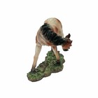 Pinto Horse Figurine Statue Painted Horse Brown And White