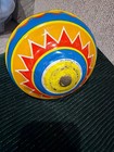 Vintage Ohio Art Tin Metal Toy Circus Animals Spinning Top
