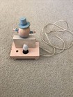 Vtg Nursery Plastics Humpty Dumpty Wood Lamp