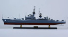 Uss Worden Cg-18 Guided Missile Cruiser Wood Model 36  Leahy-class Usn Ship