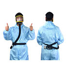 Portable Air Fed Full Face Mask Electric Constant Flow Respirator With Air Pump