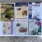 Lot Of 6 Watercolor Painting Books - Light  Flowers  Color