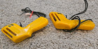 2x Vintage Aurora Afx Hand Controllers Slot Car  Yellow Pair Untested