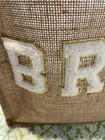 Bride Burlap Tote Bag