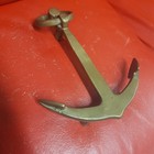 A Nautical-style Wall-hanging Anchor Made Of Brass Weighing Over 1 Kilo With