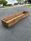 Antique Primitive Long Dovetailed Shipping Crate Box Primitive Staging Riser