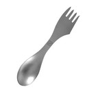 Evoly Outdoors 3-in-1 Titanium Spork Utensil With Carry Case  7 5 X 1 6 Inches