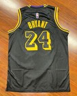 Kobe Bryant La Lakers  24  Kids Stitched Black Jersey Youth Large 14 16