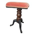 Antique Victorian Piano Stool Grollman Mfg Co Chicago 1910s Cast Iron Industrial