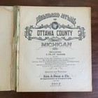 1912 Standard Atlas Of Ottawa County Michigan   Plat Book Maps Directory Ads