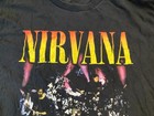 Womens S Nirvana Unplugged Double Sided T Shirt Officially Licensed Band Tee