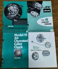 Jacobs Collett Chucks Industrial Metal Working Machinery Catalog Brochures Lot