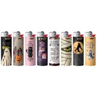 Bic Special Edition Spooky Series Pocket Lighters  Set Of 8 Lighters