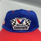 Vintage Valvoline Mark Martin Nascar Hat Cap Snap Back One Size Mens Blue Twill