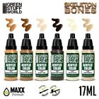 Paint Set - Bones - Acrylics Airbrush Brush Model Models Miniatures Dioramas