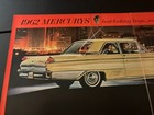Yellow 1962 Mercury Meteor - Vintage Original Print Ad   Wall Art - Clean