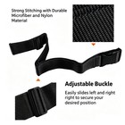 4x Black Adjustable Luggage Straps Buckle Lock Tie Down Belt For Baggage Travel