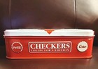 Coca-cola Brand Coke Collectors Edition Checkers In Tin  coke1 