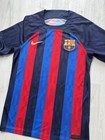 Fc Barcelona 2022 2023 Nike Home Soccer Jersey Football Shirt Multicolor Size S