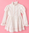 Vintage Dorissa Of Miami Girls Heirloom Southern Lace Pageant Dress Size 6x