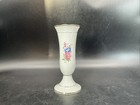 Vtg 1992 Hollohaza Hungary 8 1 2     Tall Porcelain Vase
