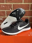 New Nike Zoom Rival Distance Size 10 Mens Black White Track Spikes Cleats