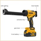 Dewalt Electric Caulking Gun Glass Glue Gun 6 Speeds 10oz Cordless Silicone Gun