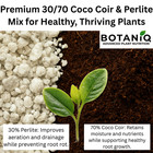 70 30 Coco Coir Perlite Mix Fast Drain Soil-free Potting Medium Indoor Outdoor