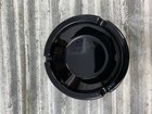 Vintage Las Vegas Hilton Hotel Ashtray Casino Black Glass For Cigarettes 1970s