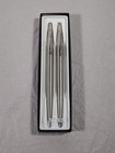 Parker Classic Stainless Steel Pen   Pencil Set Made In The Us