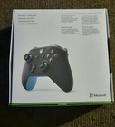 Official Microsoft Xbox One Wireless Controller   Grey Blue   New Sealed 