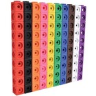  Math Cubes   Set Of 100 Counting Blocks With 5 Shapes   Math Manipulatives 