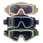 Mucitup Muctac Pro Tactical Goggles Ansi Z87 1 Ballistic 3 Lens Kit