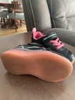 Yeskis Toddler Light Up Shoes Led Flashing Sneakers Mesh Black Size 6