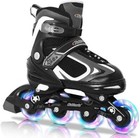 Adjustable Inline Skates For Kids Boys And Girls With Light Up Wheels