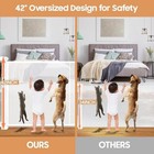 42  Tall X 150  Retractable Baby Gate Extra Wide Pet Child Safety
