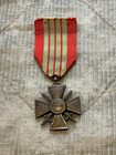 Ww2 French 1939-1945 Croix De Guerre Medal - Cross Of War - Medal - France